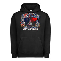 Pigment Black amerikan gnomies Urban Hoodie - SublimationCraftShop