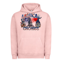 Pigment Salmon amerikan gnomies Urban Hoodie - SublimationCraftShop