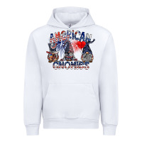 White amerikan gnomies Urban Hoodie - SublimationCraftShop