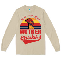 Mushroom Rise And Shine Mother Cluckers Long Sleeve Tee - Bettercallsaul