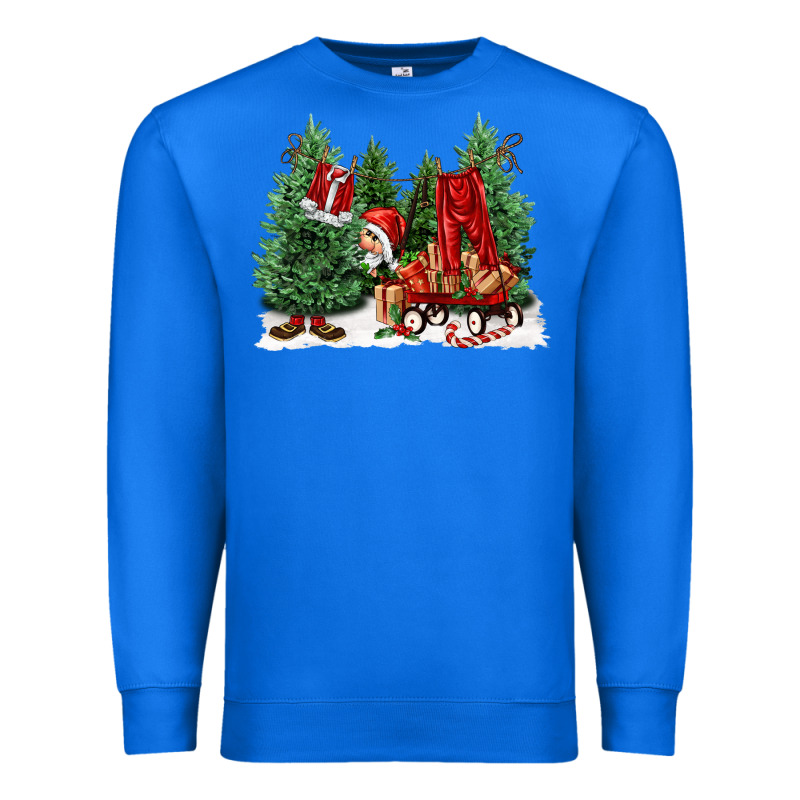 Christmas Santa Premium Sweatshirt by FaDigitalArtStudio | Teevron