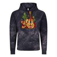Cloud Black mexican guitar Vintage Hoodie - LillyAllenDesigns