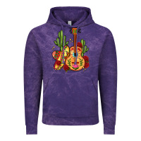 Cloud Purple mexican guitar Vintage Hoodie - LillyAllenDesigns