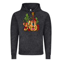 Vintage Black mexican guitar Vintage Hoodie - LillyAllenDesigns
