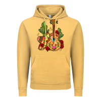 Vintage Mustard mexican guitar Vintage Hoodie - LillyAllenDesigns