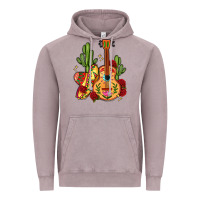 Vintage Zinc mexican guitar Vintage Hoodie - LillyAllenDesigns