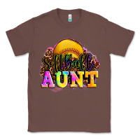 Chestnut softball aunt Classic Tee - LillyAllenDesigns