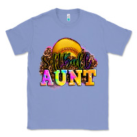 Colony Blue softball aunt Classic Tee - LillyAllenDesigns