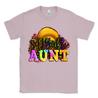 Lilac softball aunt Classic Tee - LillyAllenDesigns