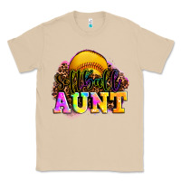 Mushroom softball aunt Classic Tee - LillyAllenDesigns