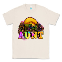 Natural softball aunt Classic Tee - LillyAllenDesigns