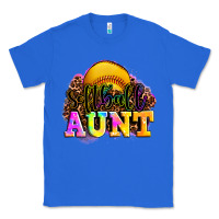 True Royal softball aunt Classic Tee - LillyAllenDesigns