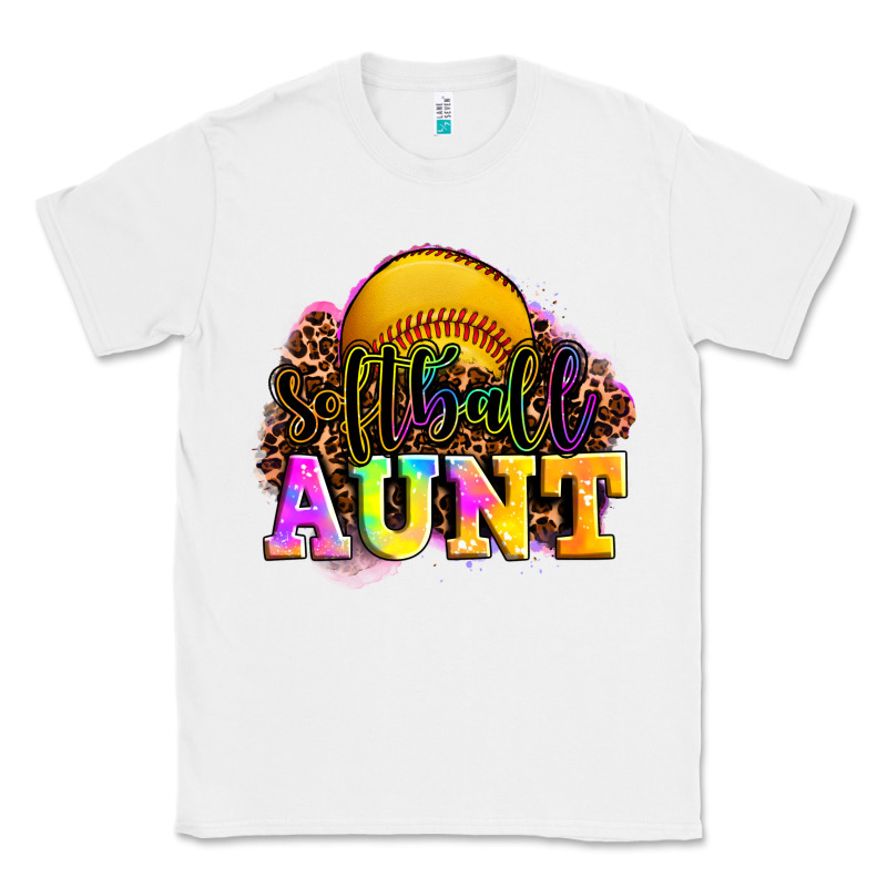 Softball Aunt Classic Tee by LillyAllenDesigns | Teevron