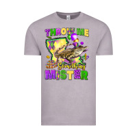 Throw Me Something Mister Louisiana Mardi Gras Vintage Tee | Teevron