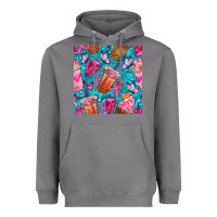 Storm breast cancer coffee cups with butterfly seamless pattern bbs Heavyweight Hoodie - BundleAndBundleShop