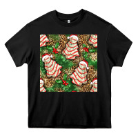 Black Christmas tree cakes Heavy Core Tee - NancyCooperArtShop