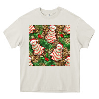 Cream Christmas tree cakes Heavy Core Tee - NancyCooperArtShop