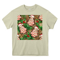 Mossy Christmas tree cakes Heavy Core Tee - NancyCooperArtShop