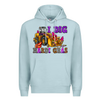 Blue Mist i dig mardi gras olivia Premium Hoodie - OliviaCreatesArt