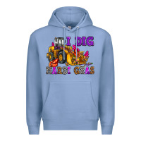 Colony Blue i dig mardi gras olivia Premium Hoodie - OliviaCreatesArt