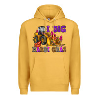 Mustard i dig mardi gras olivia Premium Hoodie - OliviaCreatesArt