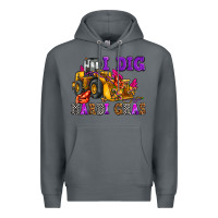 Rock i dig mardi gras olivia Premium Hoodie - OliviaCreatesArt