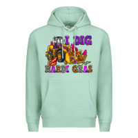 Seafoam i dig mardi gras olivia Premium Hoodie - OliviaCreatesArt