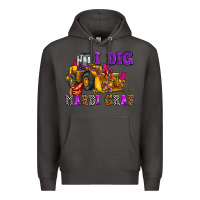 Smoke i dig mardi gras olivia Premium Hoodie - OliviaCreatesArt