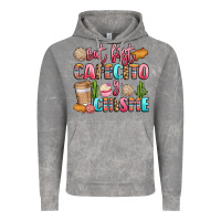 Cloud Rock but first cafecito y chisme Vintage Hoodie - LillyAllenDesigns