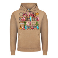Vintage Coffee but first cafecito y chisme Vintage Hoodie - LillyAllenDesigns