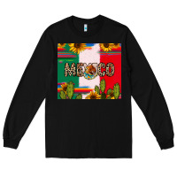 Black Mexico Long Sleeve Tee - RanaPortraitStore