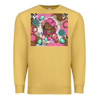 Antique Gold Cowboy Bunny Easter Tumbler Premium Sweatshirt - BundleAndBundleShop