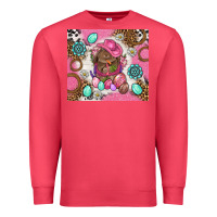 Cardinal Cowboy Bunny Easter Tumbler Premium Sweatshirt - BundleAndBundleShop