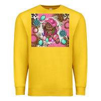 Lemon Cowboy Bunny Easter Tumbler Premium Sweatshirt - BundleAndBundleShop