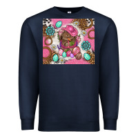 Navy Cowboy Bunny Easter Tumbler Premium Sweatshirt - BundleAndBundleShop