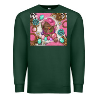 Sports Green Cowboy Bunny Easter Tumbler Premium Sweatshirt - BundleAndBundleShop