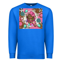 True Royal Cowboy Bunny Easter Tumbler Premium Sweatshirt - BundleAndBundleShop
