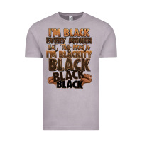 Im Black Every Month But This Month Im Blackity Bl Vintage Tee | Teevron
