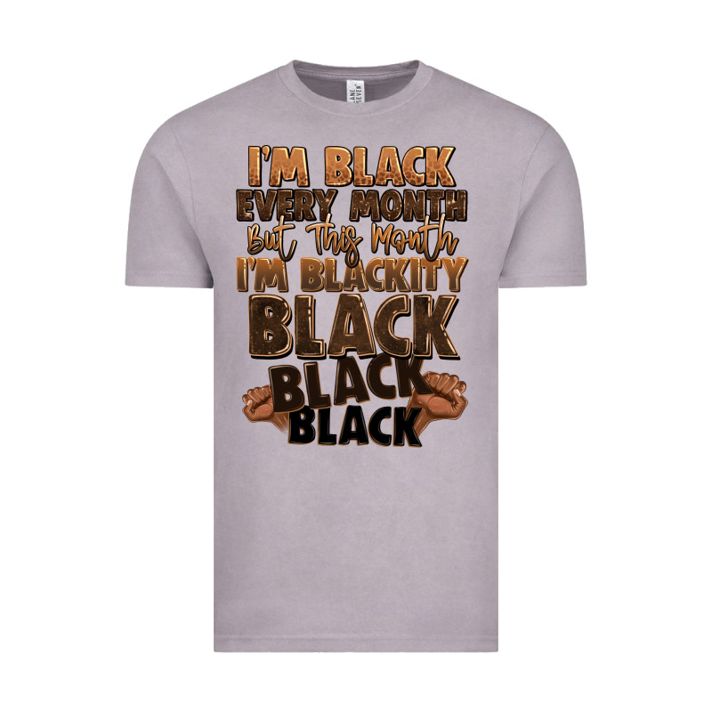 Im Black Every Month But This Month Im Blackity Bl Vintage Tee by LillyAllenDesigns | Teevron
