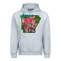 Heather Grey arkansas Urban Hoodie - SublimationCraftShop