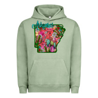 Pigment Oil Green arkansas Urban Hoodie - SublimationCraftShop