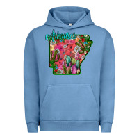 Pigment Pebble Blue arkansas Urban Hoodie - SublimationCraftShop