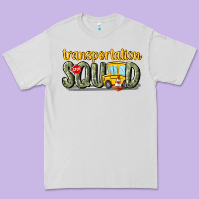 Transportation Squad Premium Tee Designed By Maliassmallbusiness