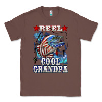 Chestnut reel cool grandpa american flag bass Classic Tee - LillyAllenDesigns