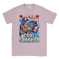 Lilac reel cool grandpa american flag bass Classic Tee - LillyAllenDesigns