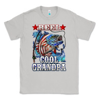 Moon Dust reel cool grandpa american flag bass Classic Tee - LillyAllenDesigns