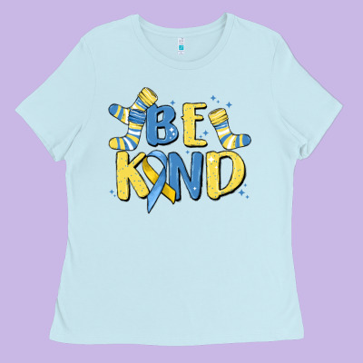 Be Kind Ladies Tee Designed By Maliassmallbusiness
