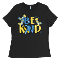 Black be kind Ladies Tee - MaliasSmallBusiness