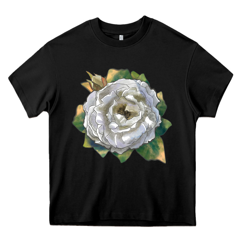 Pillow Fight Rose Heavy Core Tee by LillyAllenDesigns | Teevron