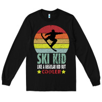 Black ski kid like a regular kid but coolers Long Sleeve Tee - Bettercallsaul